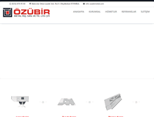 Tablet Screenshot of ozubirmetal.com